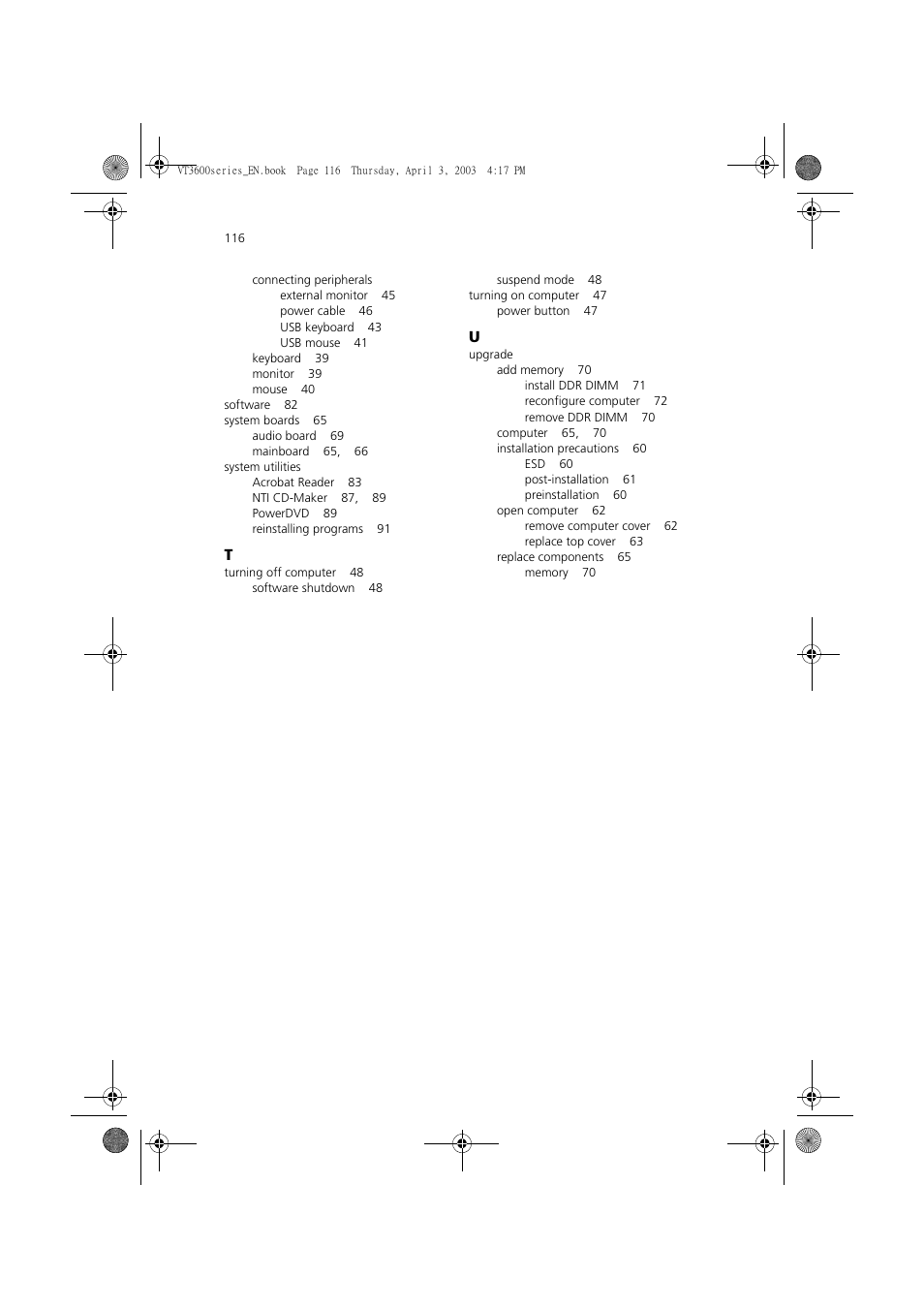 Acer 3600 Series User Manual | Page 122 / 122