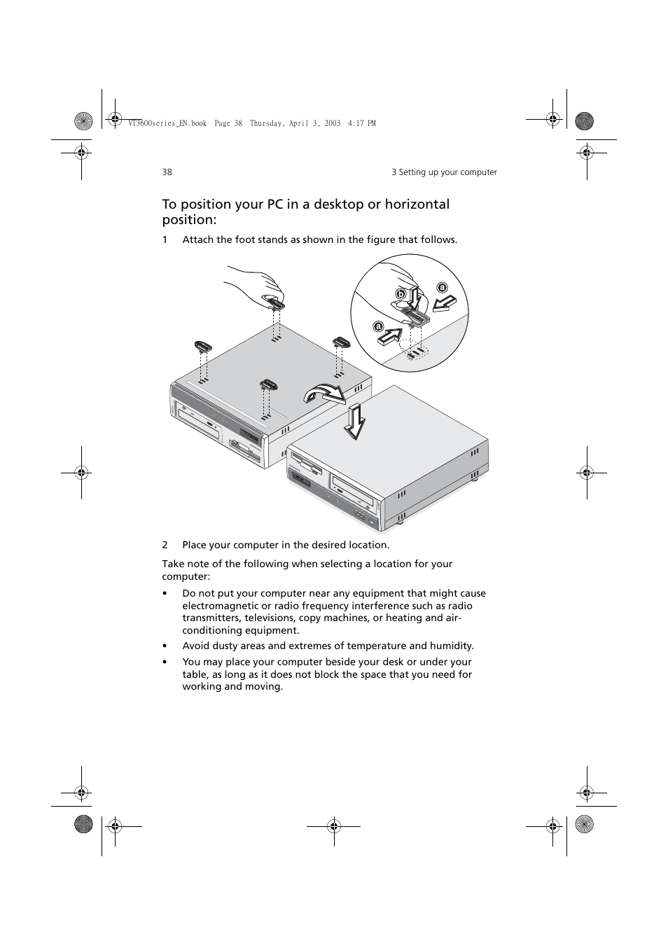 Acer 3600 Series User Manual | Page 44 / 122