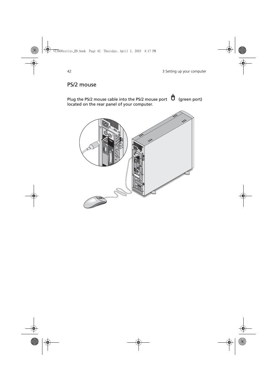 Ps/2 mouse | Acer 3600 Series User Manual | Page 48 / 122