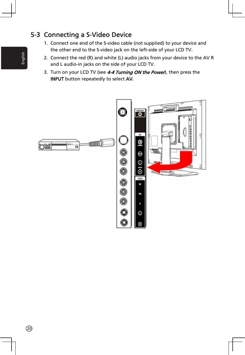 3 connecting a s-video device | Acer AT2001 User Manual | Page 20 / 34