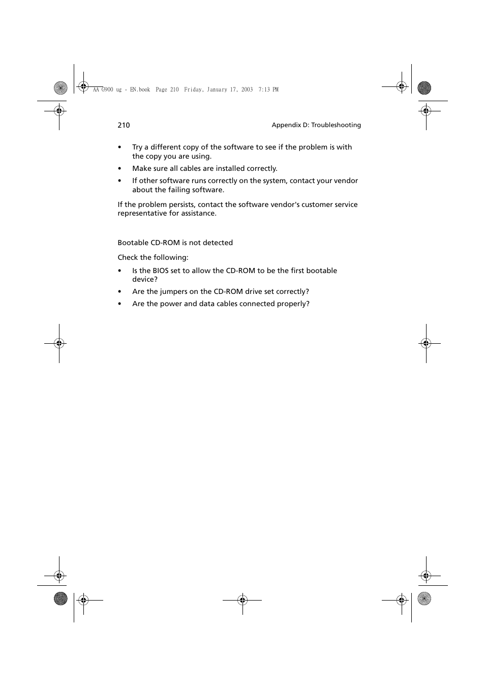 Acer Altos G901 User Manual | Page 226 / 244