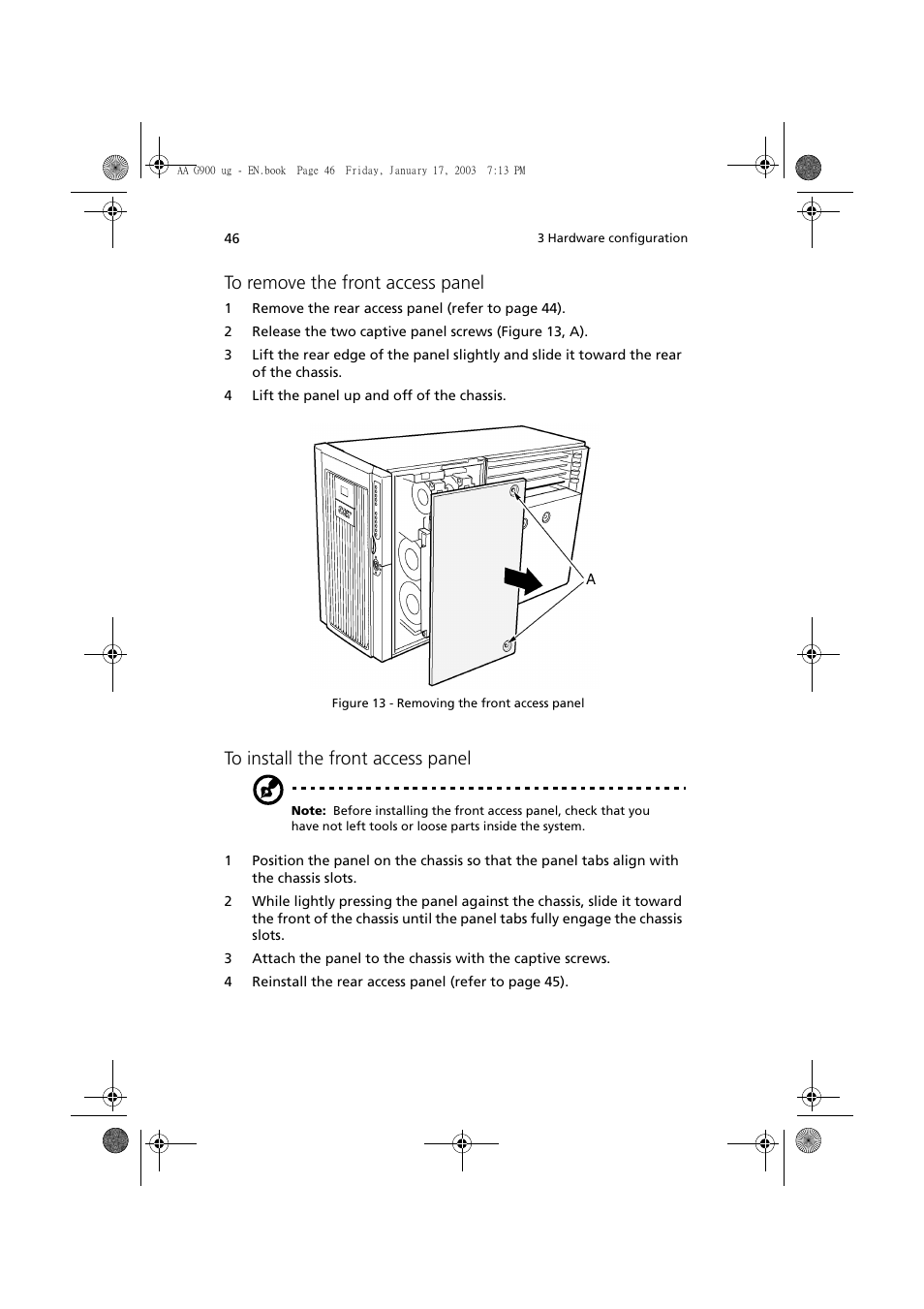 Acer Altos G901 User Manual | Page 62 / 244