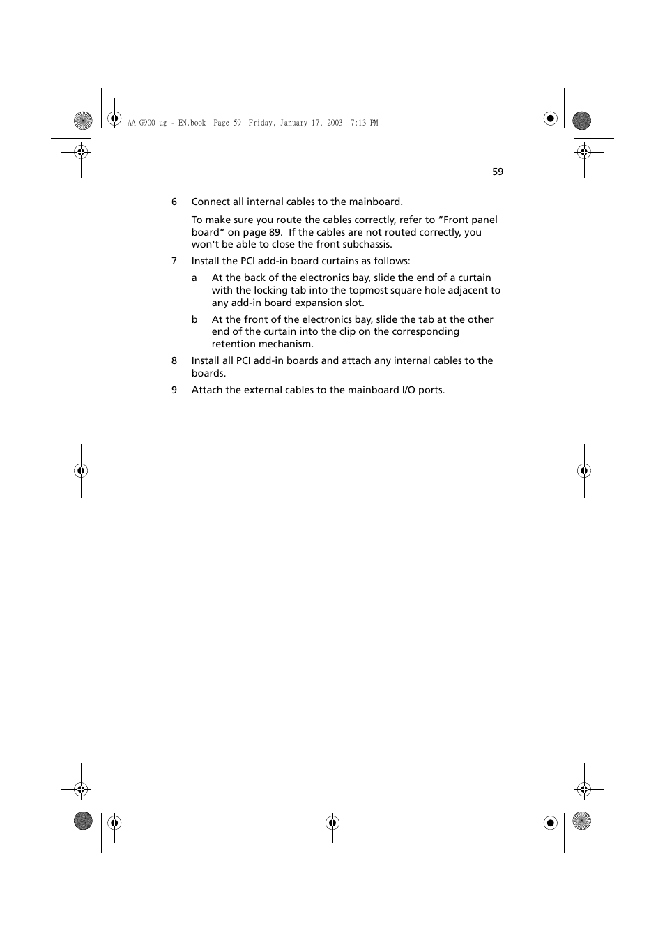 Acer Altos G901 User Manual | Page 75 / 244