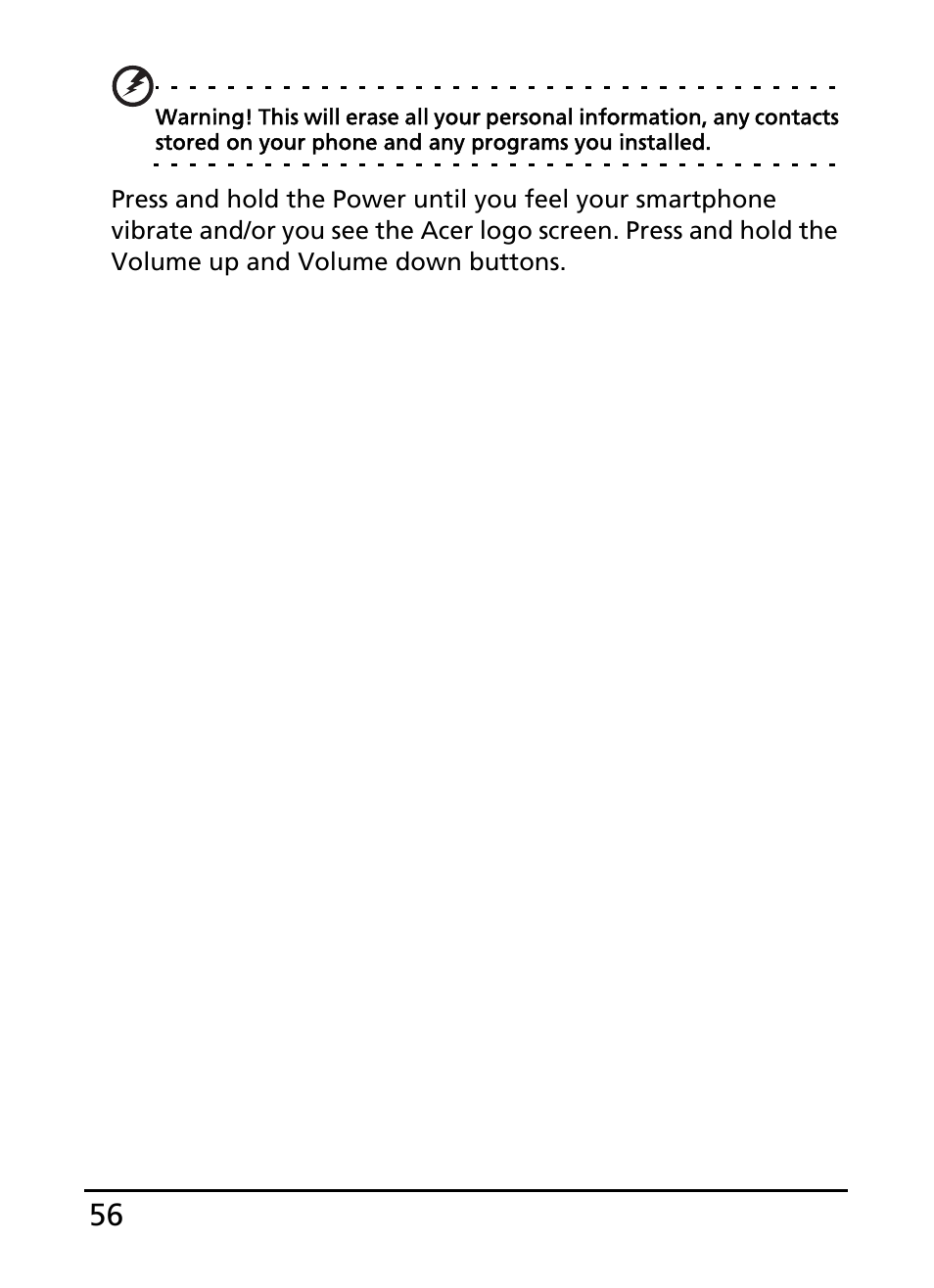 Acer S100 User Manual | Page 56 / 80