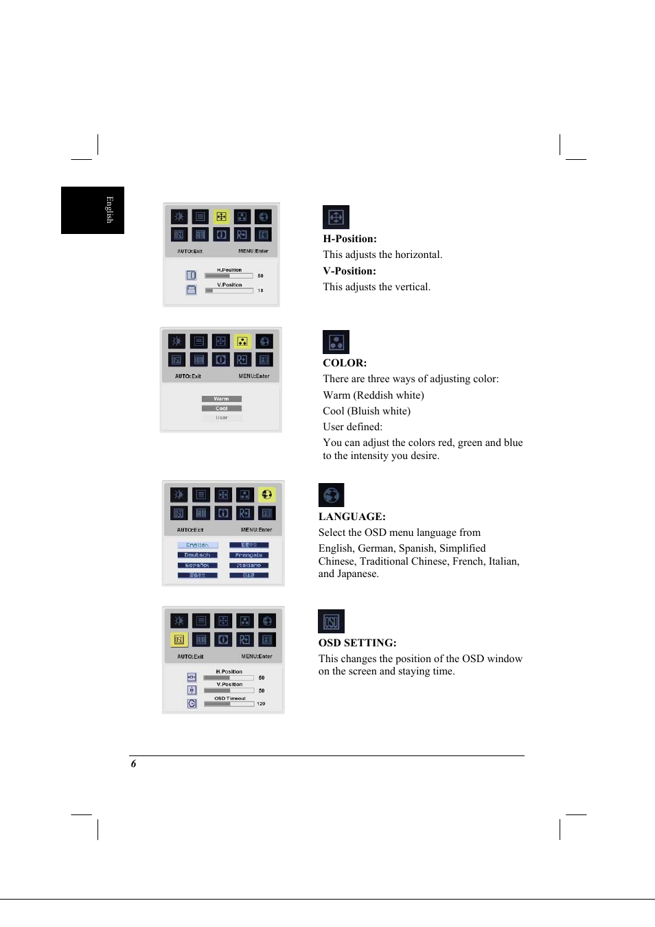 Acer AL1712 User Manual | Page 6 / 10