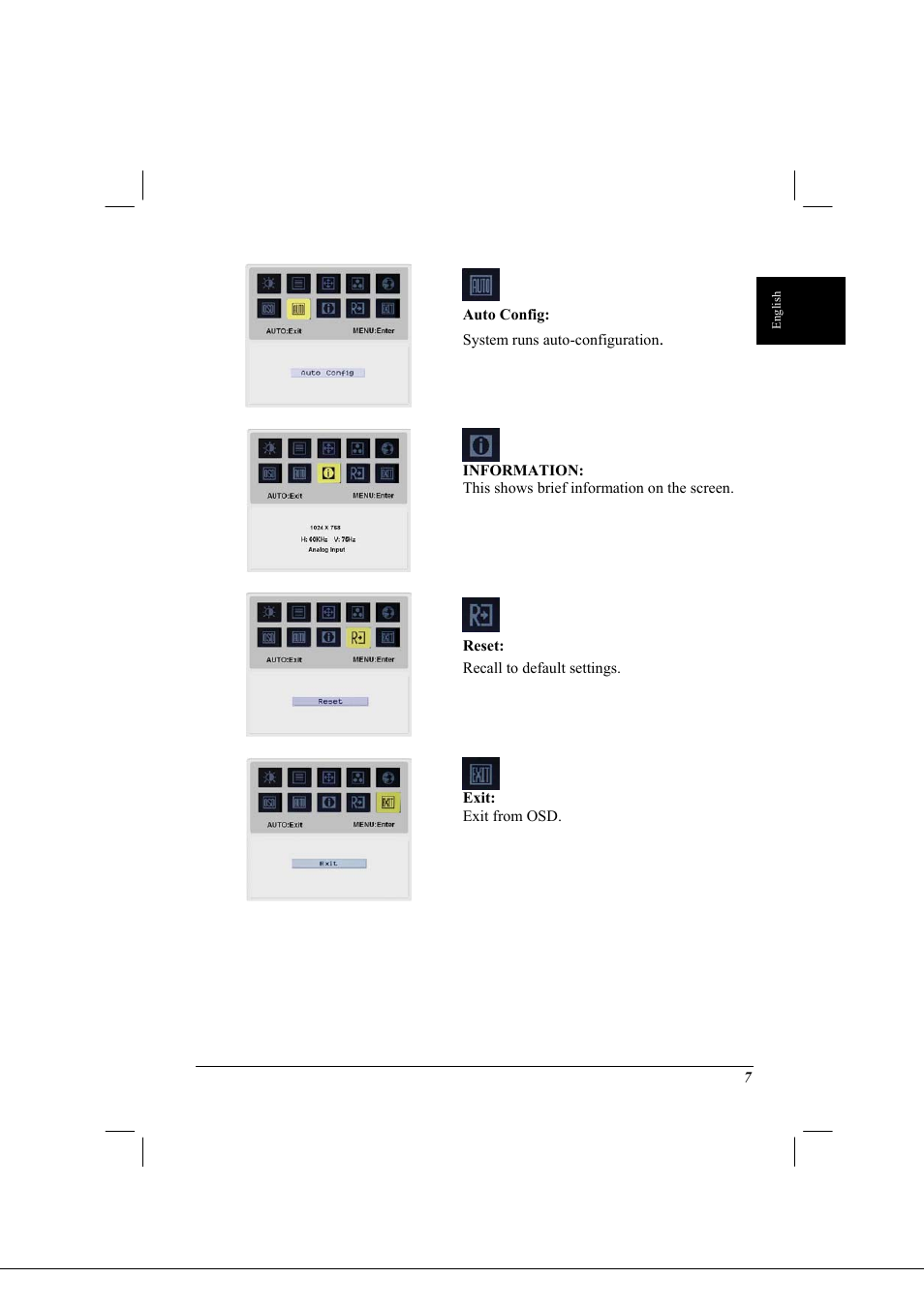 Acer AL1712 User Manual | Page 7 / 10