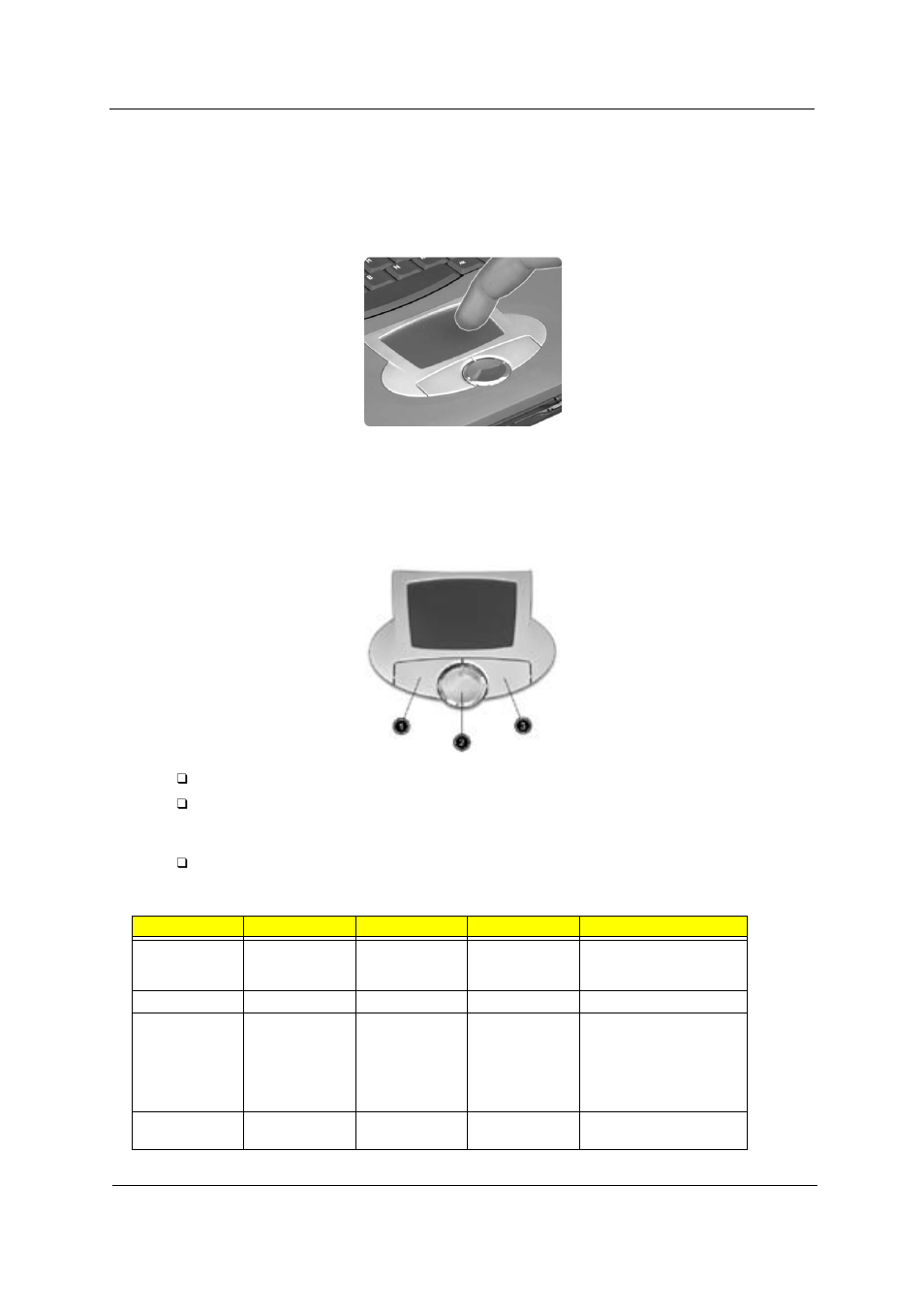 Touchpad, Touchpad basics | Acer 530 User Manual | Page 29 / 132