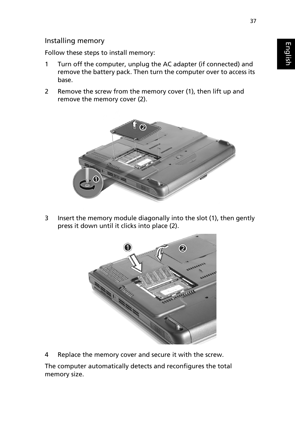 Acer 2000 Series User Manual | Page 45 / 78