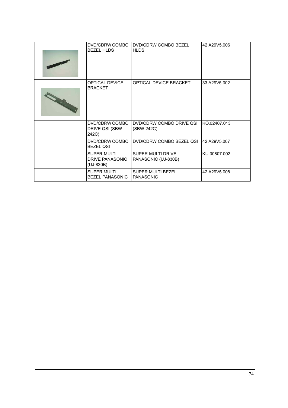 Acer 1800 User Manual | Page 82 / 97