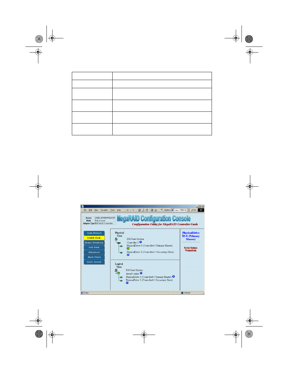 Physical drive | Acer Altos G300 Series User Manual | Page 116 / 162