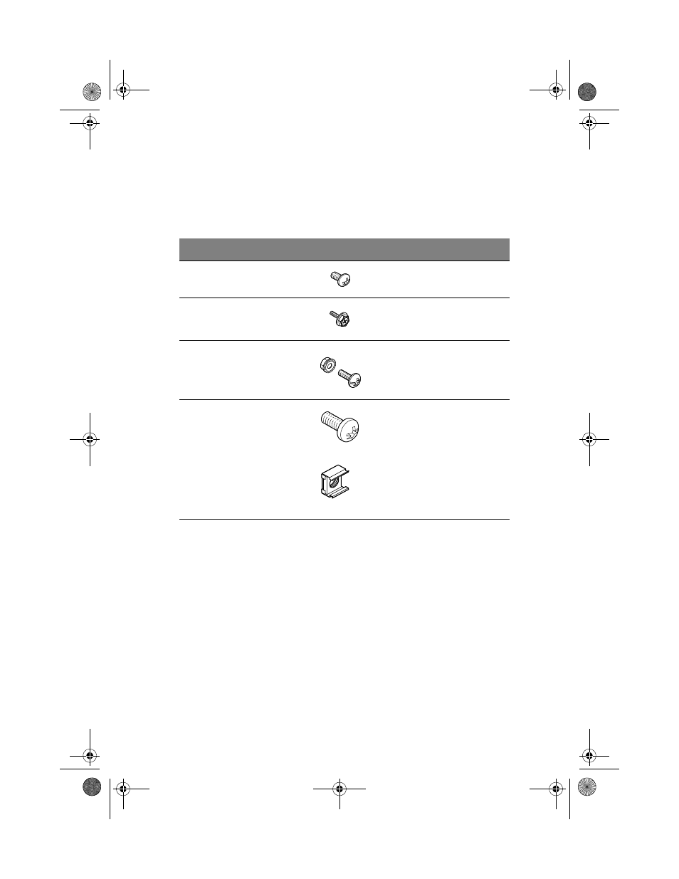 Screw types for rack installation, Installing cage nuts | Acer Altos G300 Series User Manual | Page 153 / 162