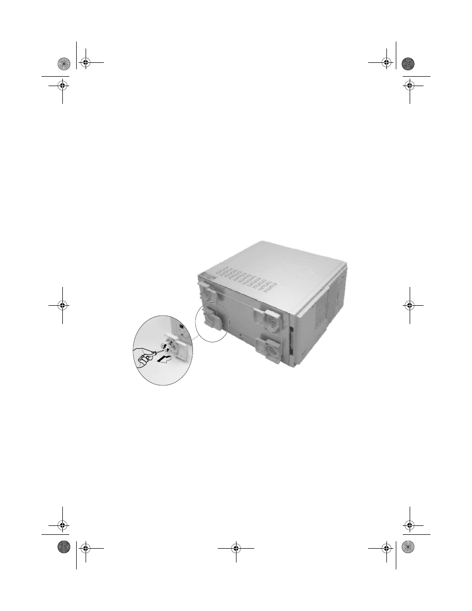 Installing the system into the rack | Acer Altos G300 Series User Manual | Page 155 / 162