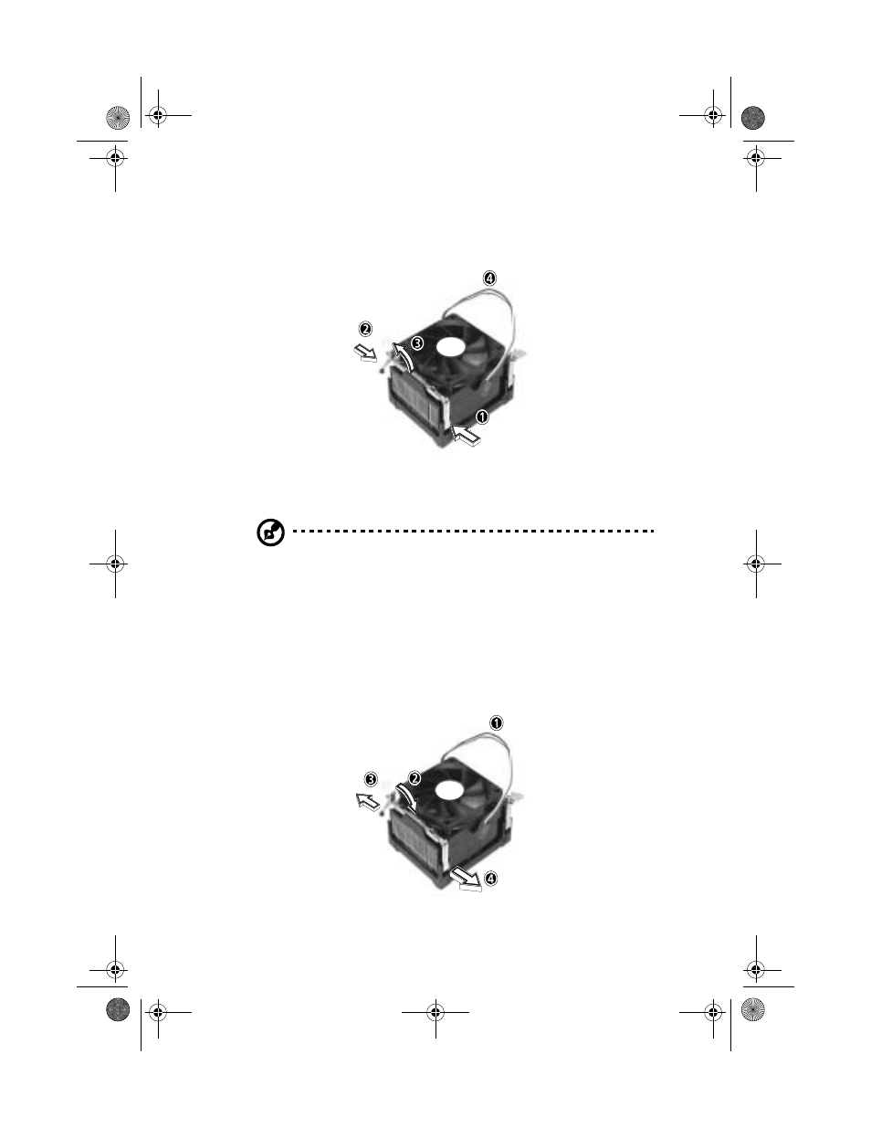 Removing a cpu | Acer Altos G300 Series User Manual | Page 53 / 162