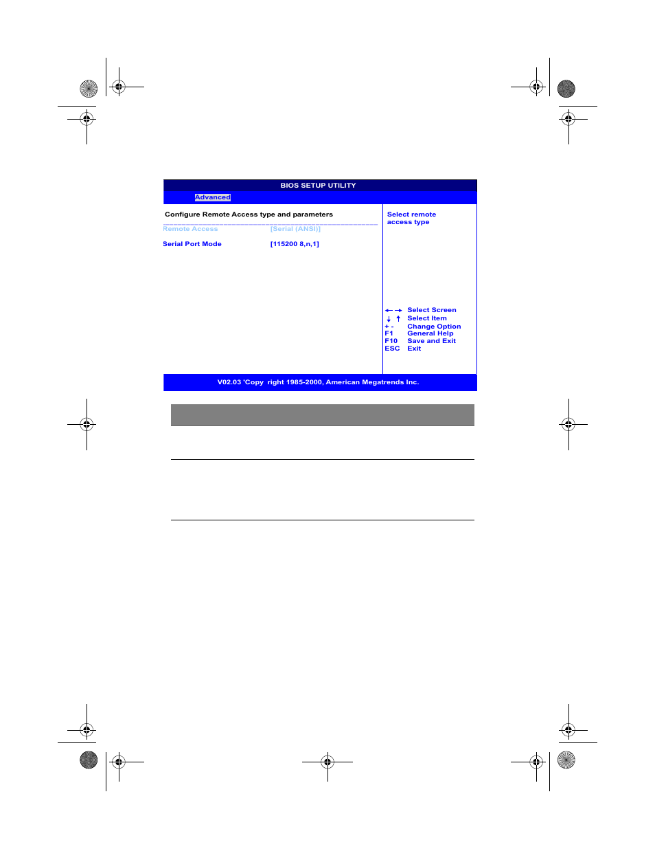 Remote access configuration | Acer Altos G300 Series User Manual | Page 80 / 162