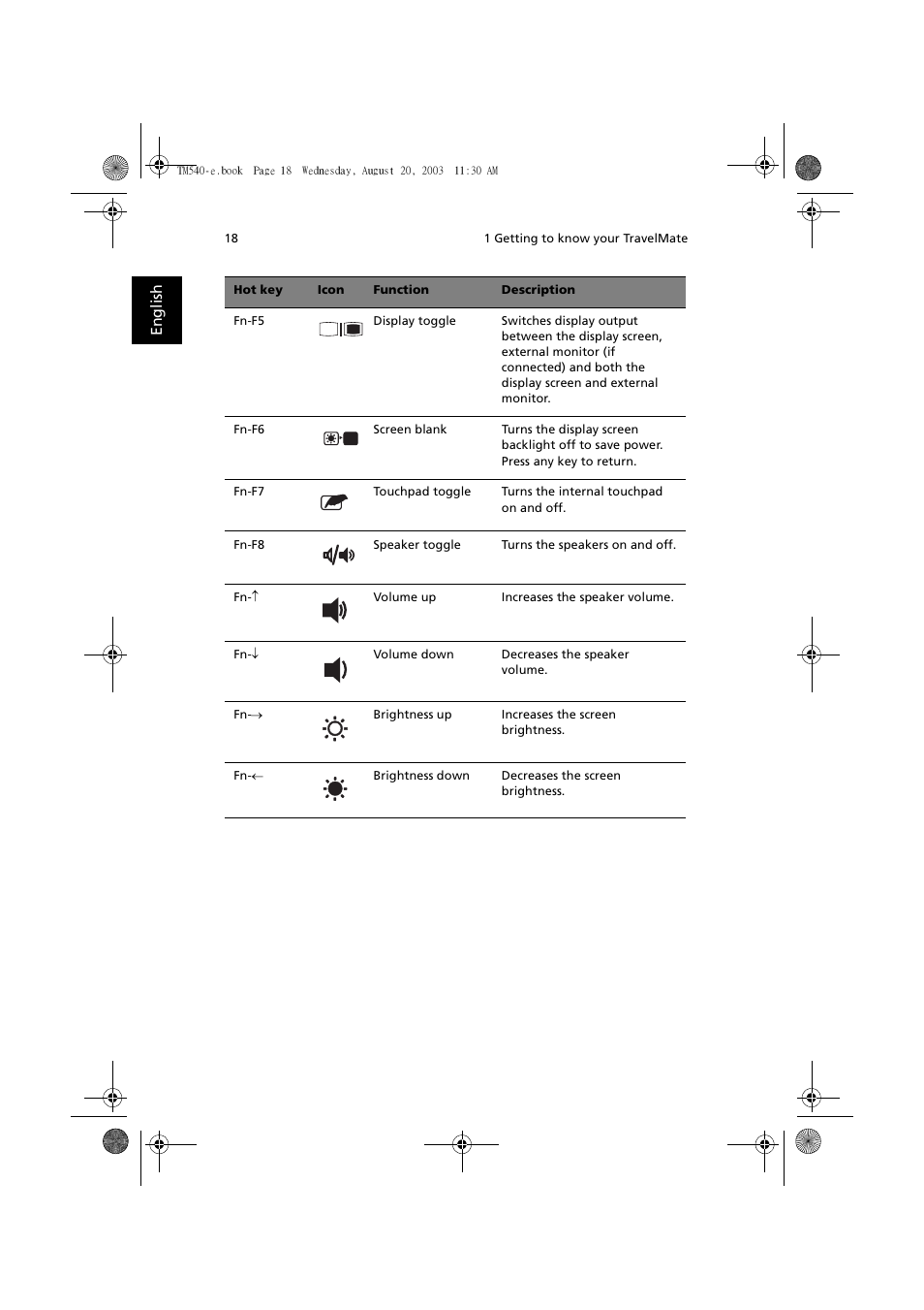 Acer 540 User Manual | Page 26 / 82