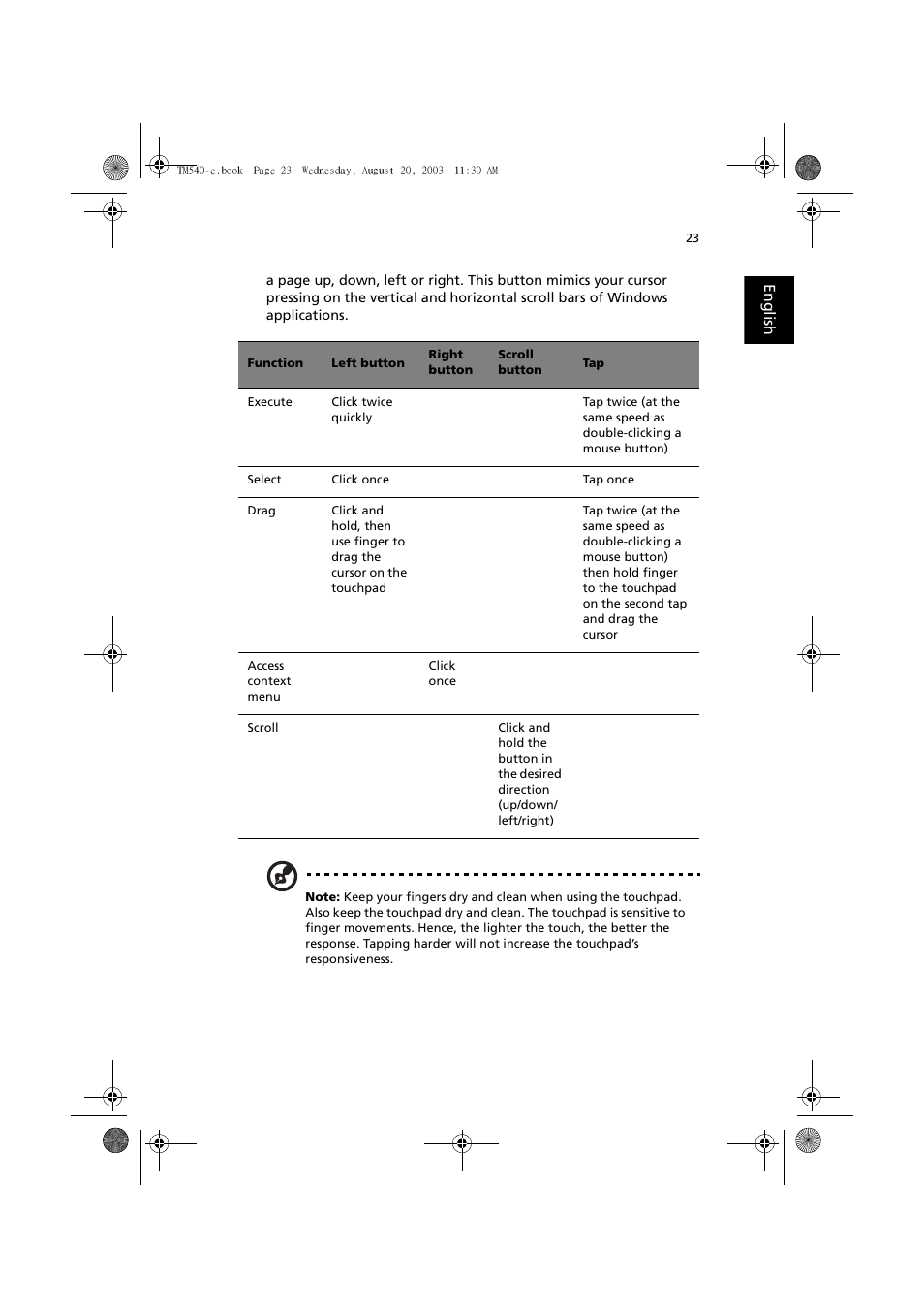 Acer 540 User Manual | Page 31 / 82