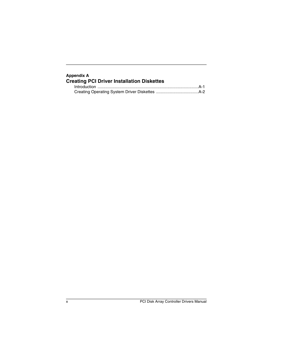 Acer PCI Disk Array Controller Drivers 08P4100 User Manual | Page 12 / 100