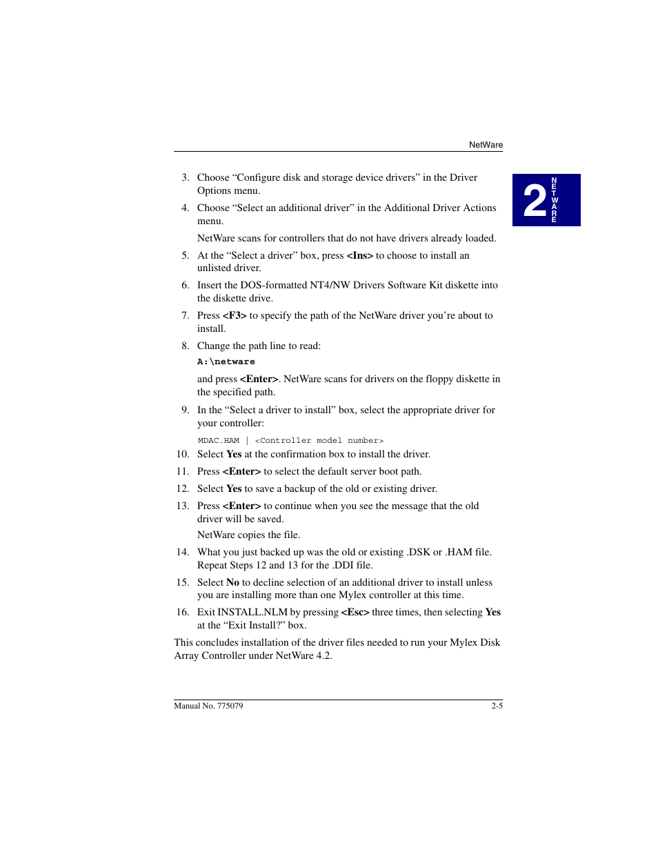 Acer PCI Disk Array Controller Drivers 08P4100 User Manual | Page 19 / 100