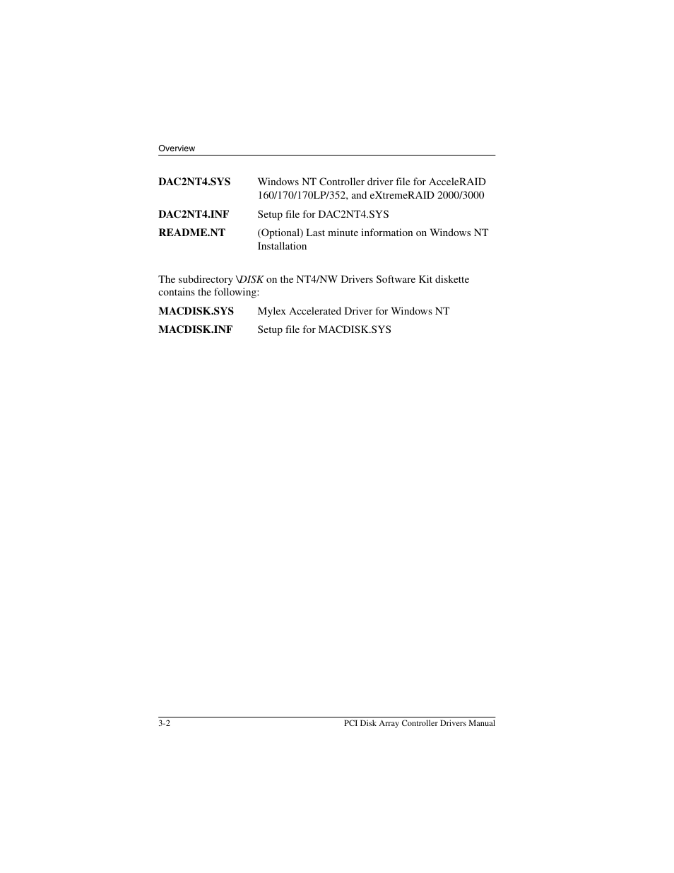 Acer PCI Disk Array Controller Drivers 08P4100 User Manual | Page 26 / 100