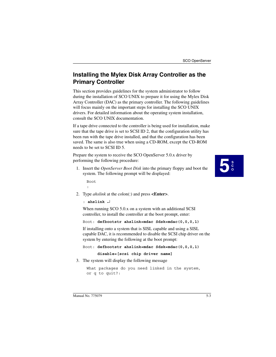 Acer PCI Disk Array Controller Drivers 08P4100 User Manual | Page 63 / 100