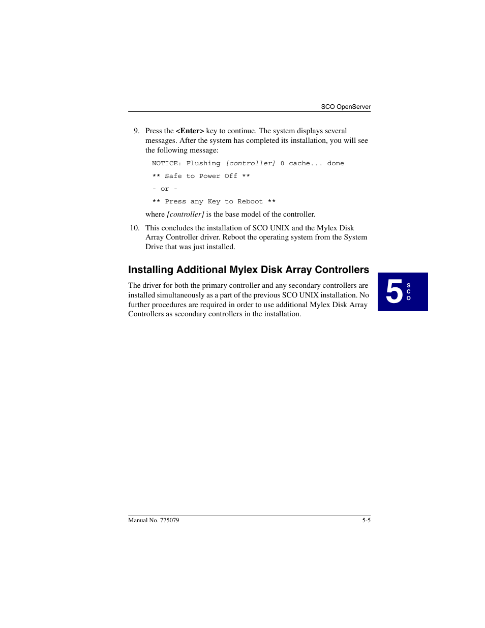 Installing additional mylex disk array controllers | Acer PCI Disk Array Controller Drivers 08P4100 User Manual | Page 65 / 100