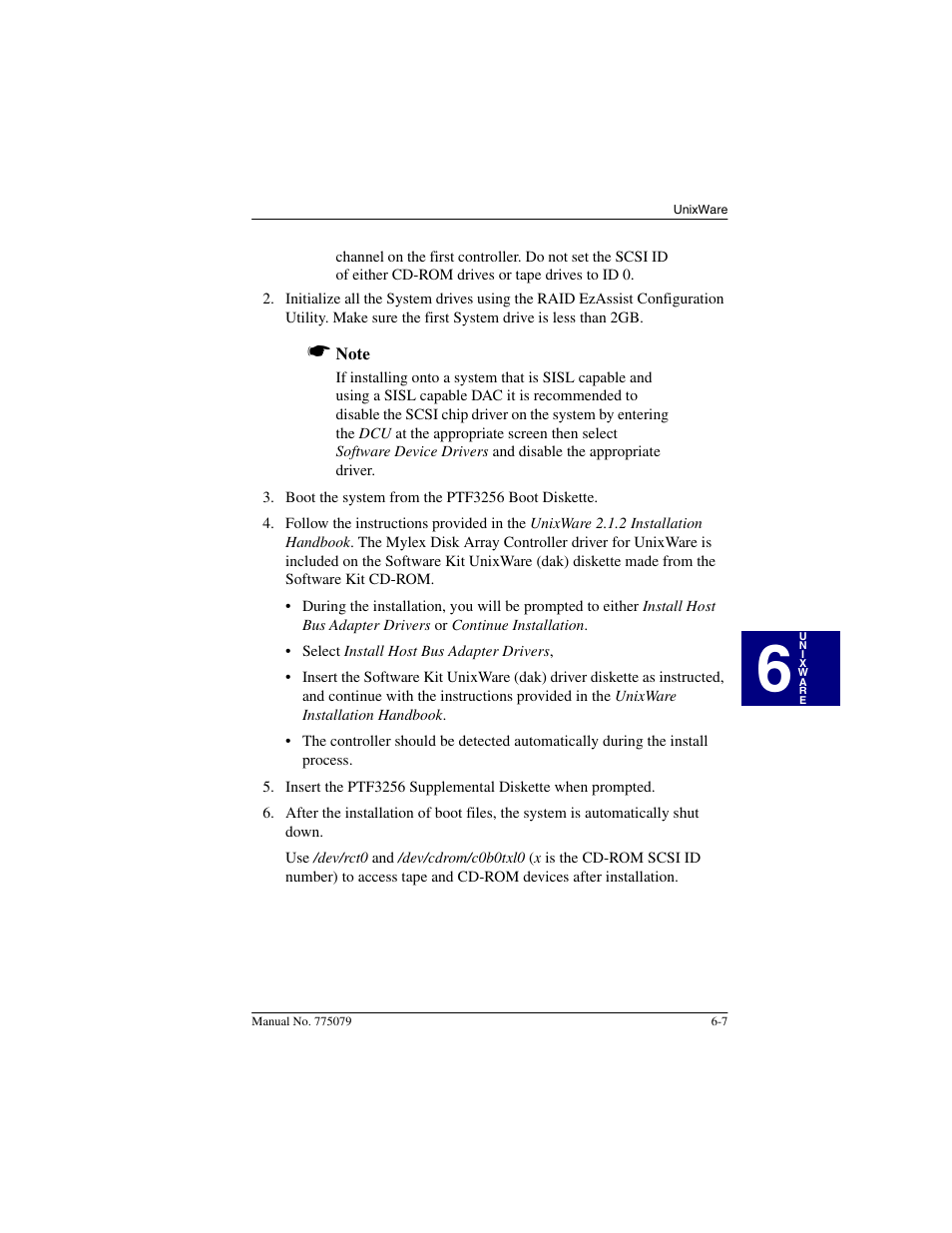 Acer PCI Disk Array Controller Drivers 08P4100 User Manual | Page 79 / 100