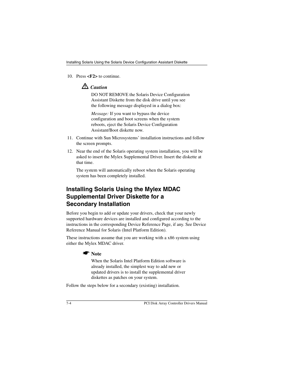 Acer PCI Disk Array Controller Drivers 08P4100 User Manual | Page 88 / 100