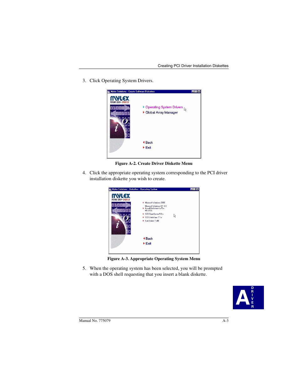 Acer PCI Disk Array Controller Drivers 08P4100 User Manual | Page 97 / 100