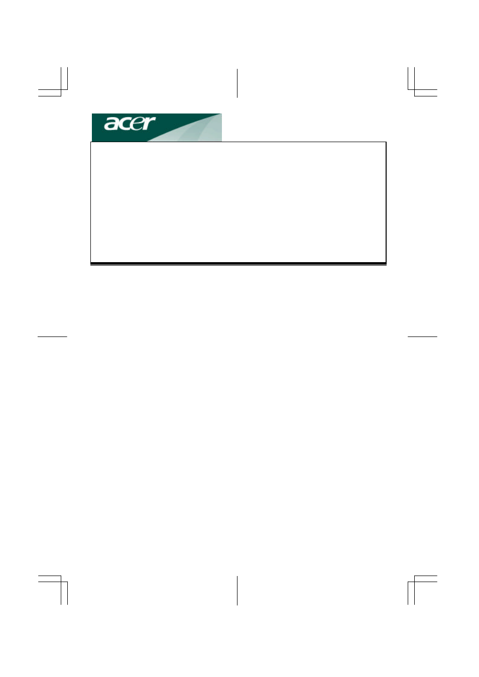 Acer AC 711 User Manual | 7 pages