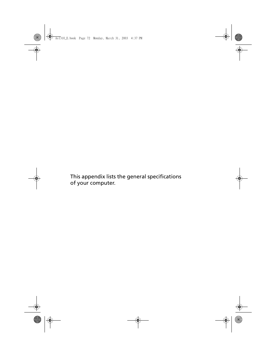 Acer 1400 Series User Manual | Page 82 / 100