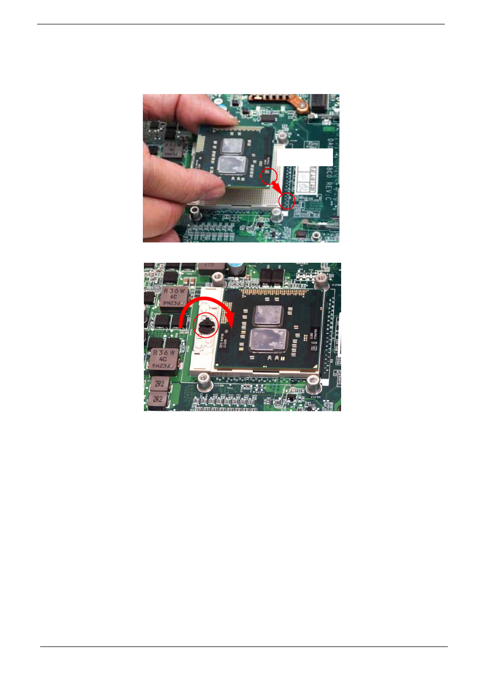 Replacing the cpu, Replacing the thermal module, Replacing the cpu replacing the thermal module | Acer 4820T User Manual | Page 104 / 226