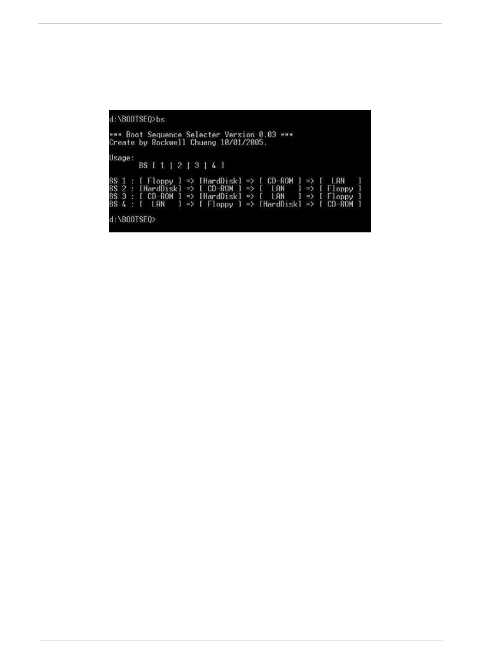 Using boot sequence selector | Acer 4820T User Manual | Page 49 / 226