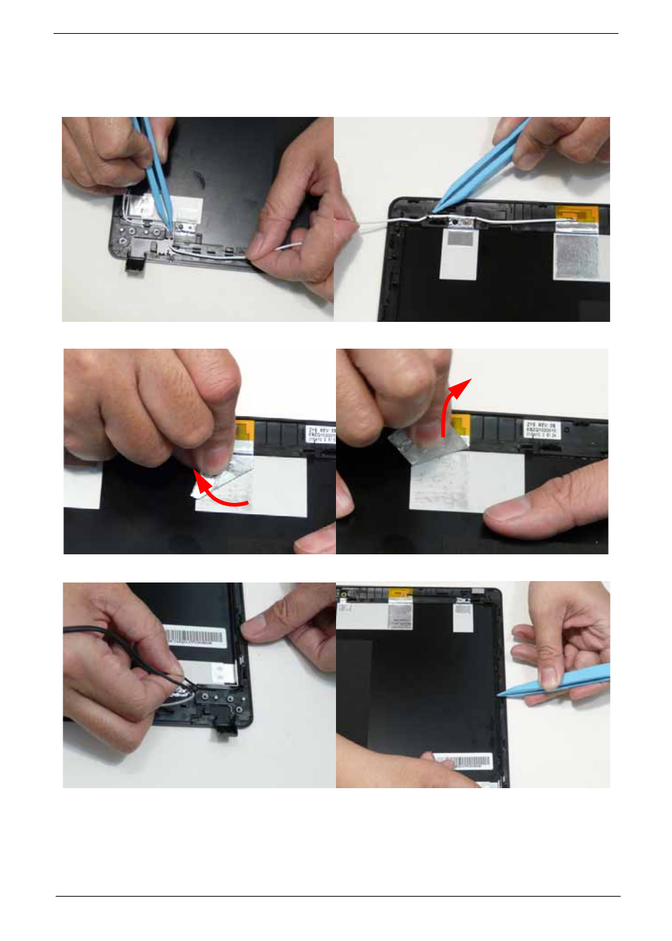 Removing the antennas | Acer 4820T User Manual | Page 93 / 226