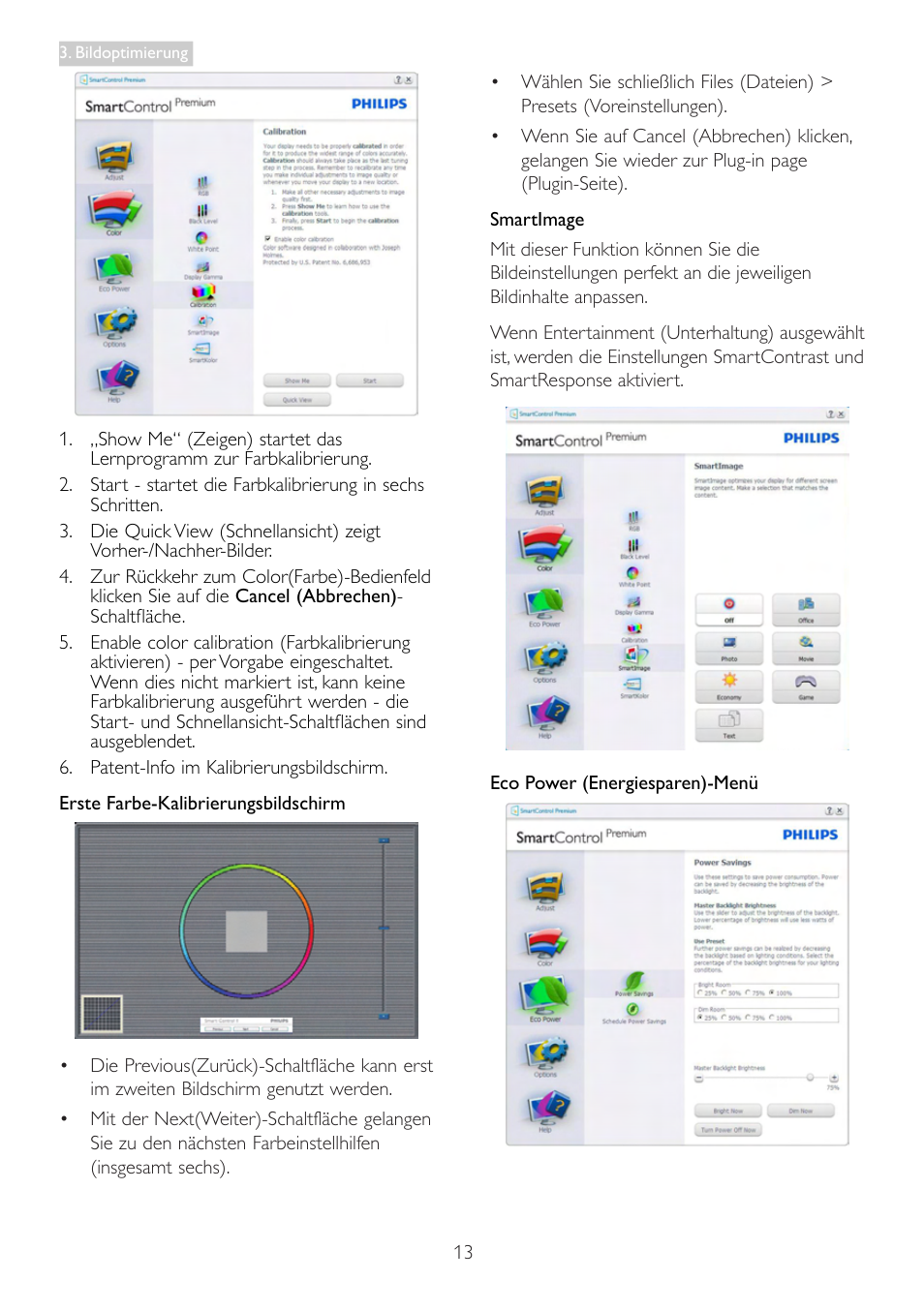 Philips LCD-Monitor mit LED-Hintergrundbeleuchtung User Manual | Page 15 / 41