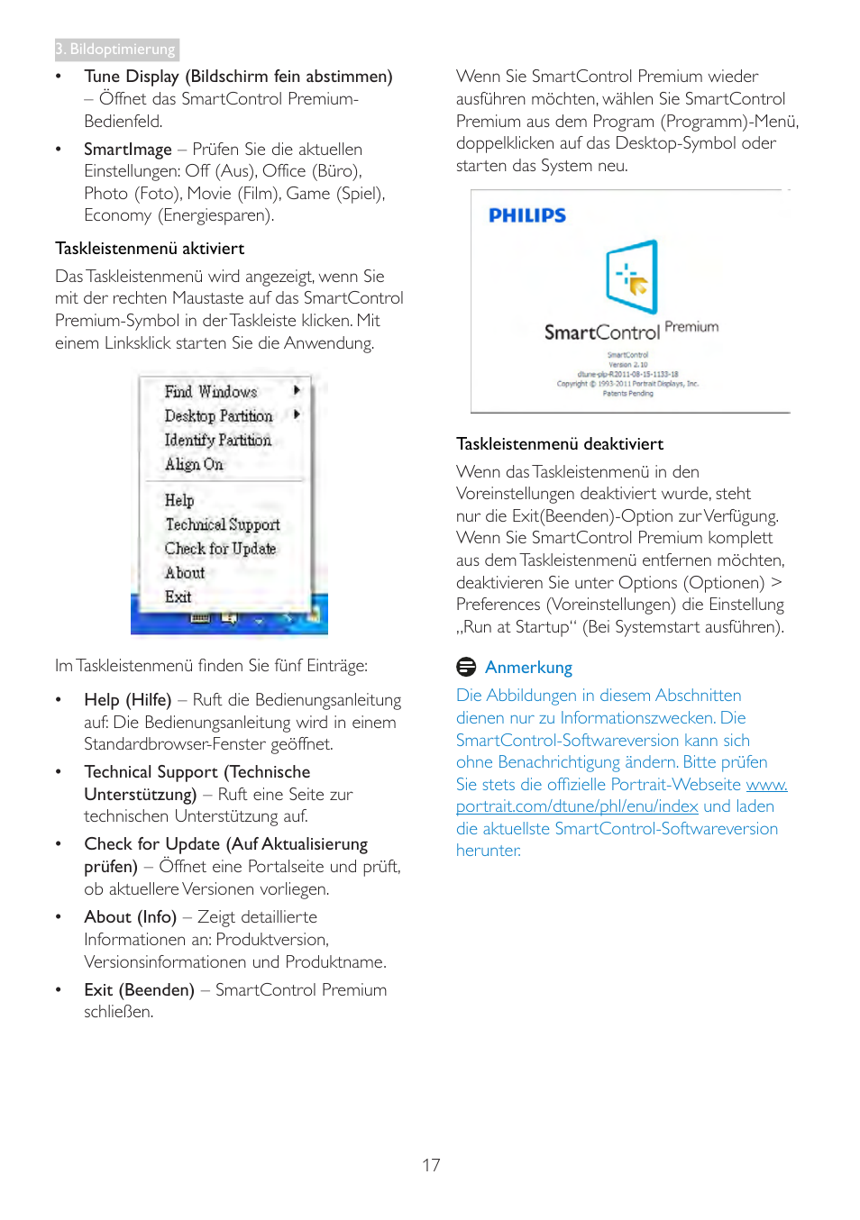 Philips LCD-Monitor mit LED-Hintergrundbeleuchtung User Manual | Page 19 / 41