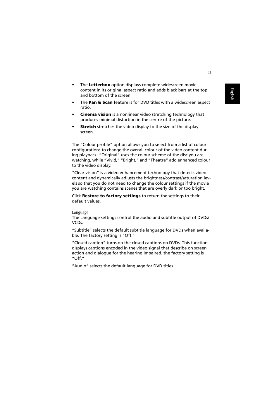 Acer 2010 User Manual | Page 73 / 108