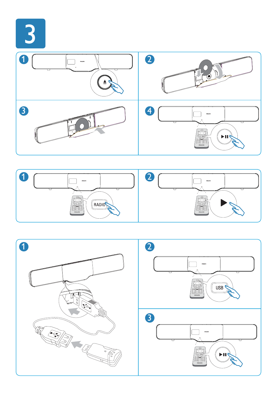 Philips SoundBar Home Entertainment-System User Manual | Page 5 / 6