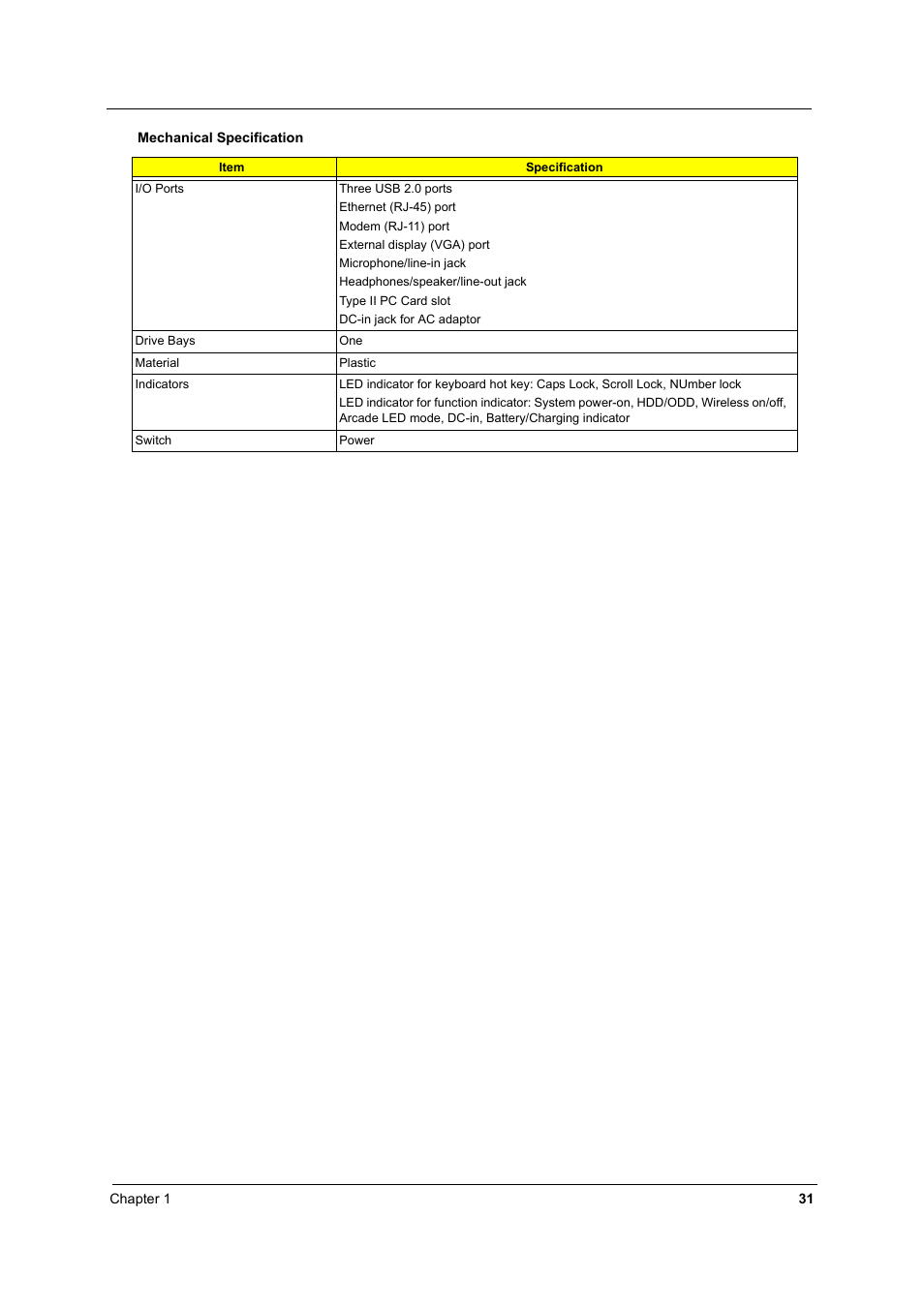 Acer 2430 User Manual | Page 36 / 107