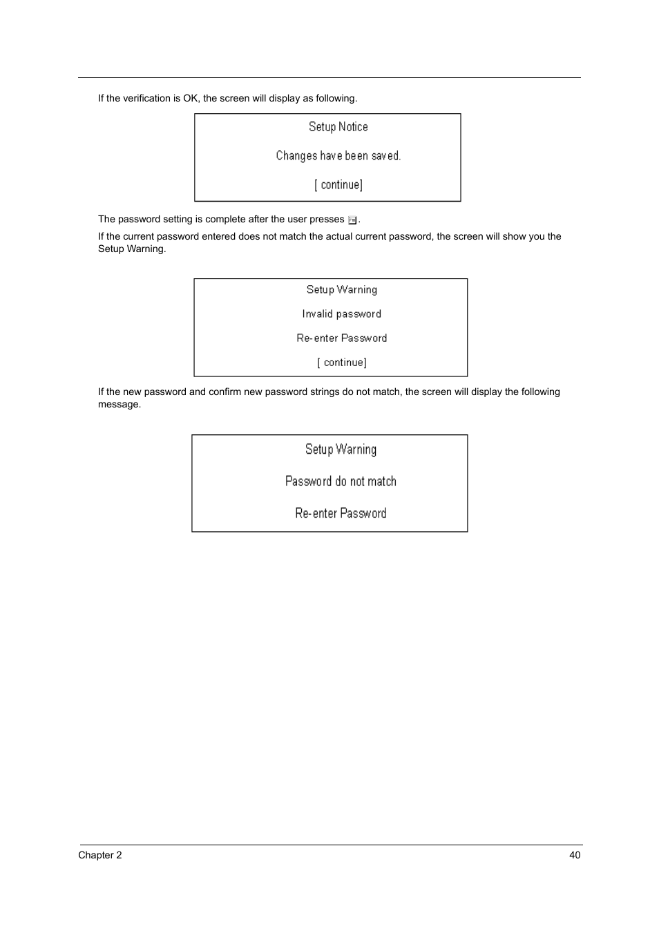 Acer 2430 User Manual | Page 45 / 107