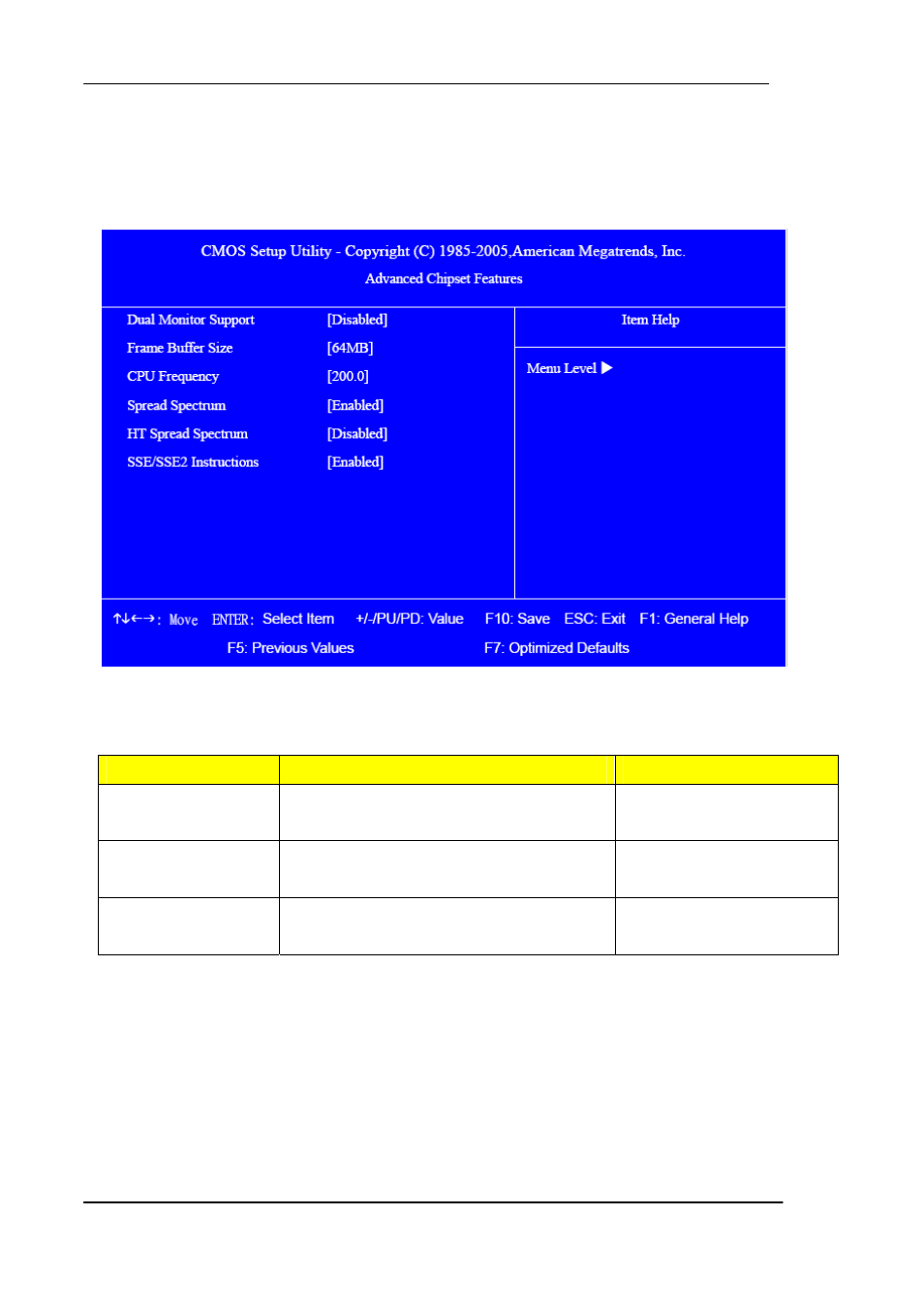 Advanced chipset setup | Acer Aspire M5640 User Manual | Page 35 / 89