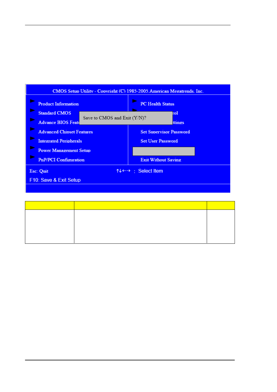 Save & exit setup | Acer Aspire M5640 User Manual | Page 55 / 89