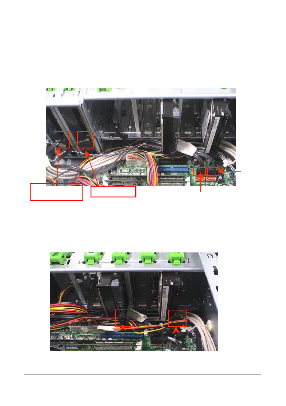 Remove odd data cable, Remove hdd power cable | Acer Aspire M5640 User Manual | Page 65 / 89