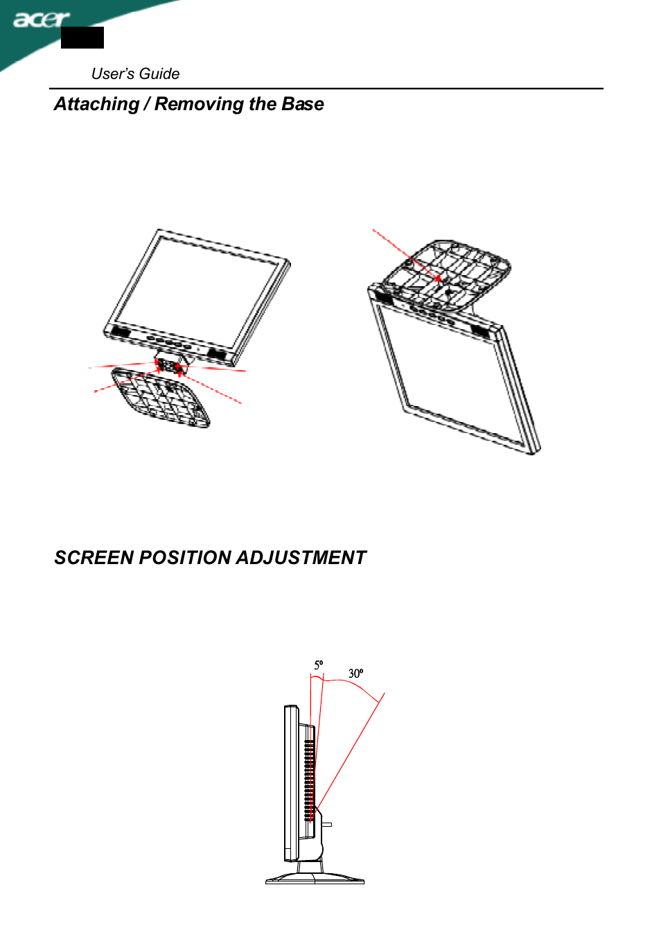 Acer AL1502 User Manual | Page 6 / 17