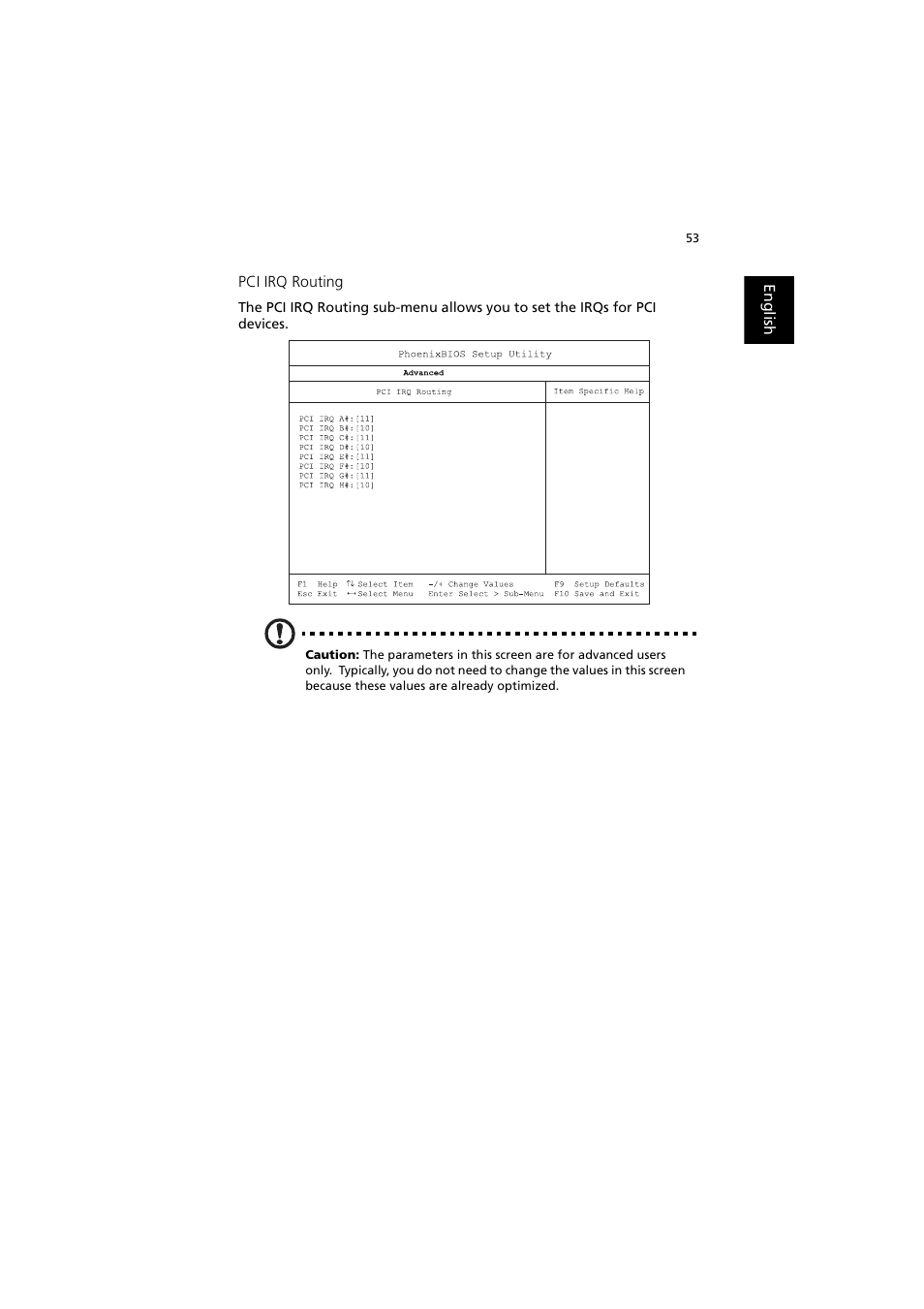 Acer 240 User Manual | Page 61 / 92