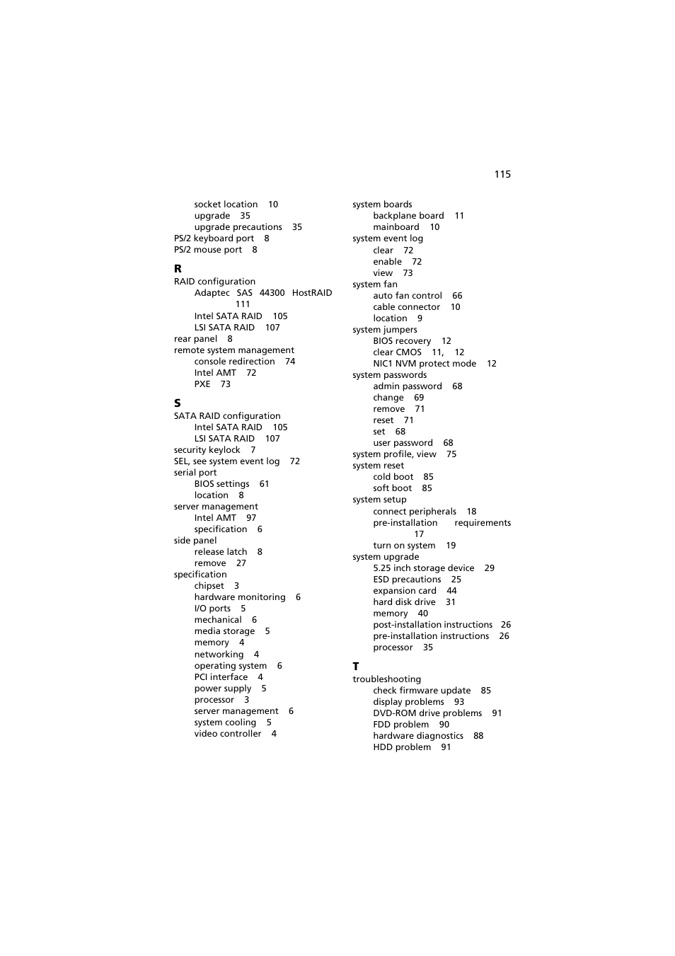 Acer Altos G330 Series User Manual | Page 133 / 134