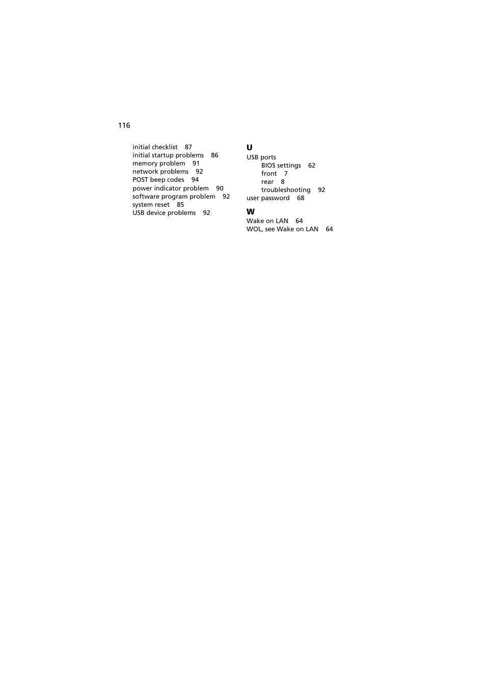 Acer Altos G330 Series User Manual | Page 134 / 134