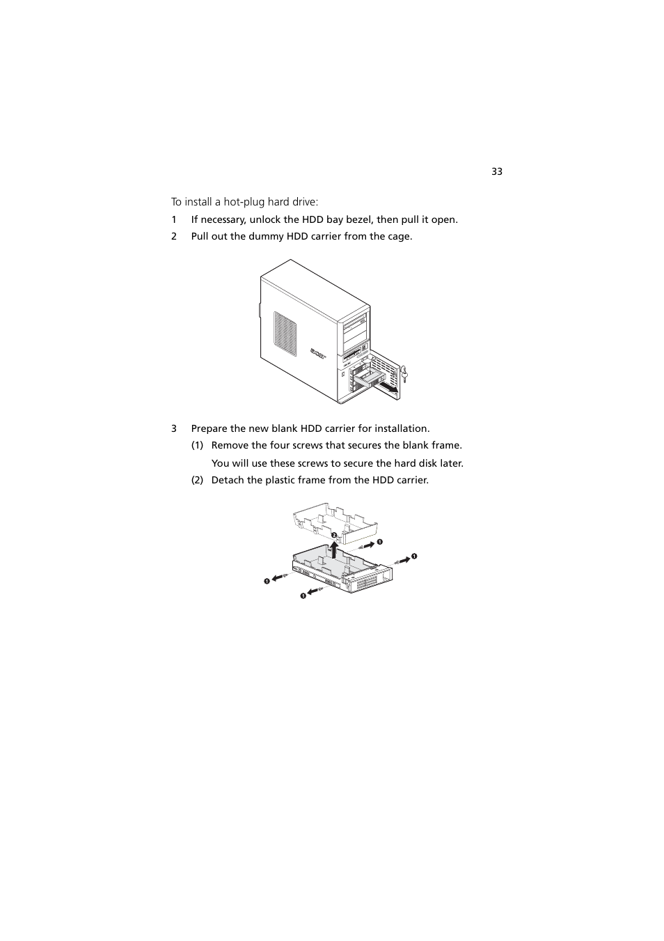 Acer Altos G330 Series User Manual | Page 51 / 134