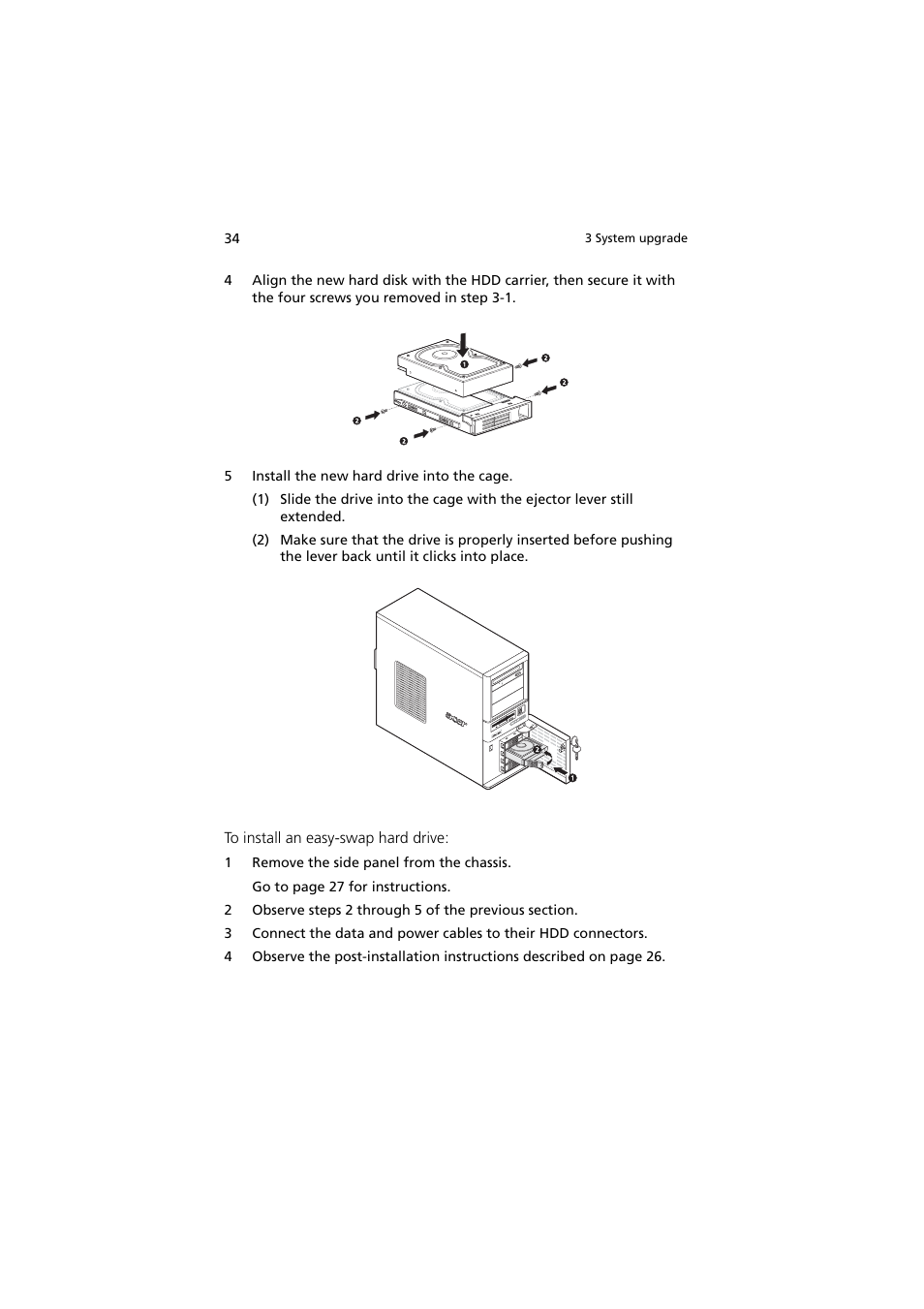 Acer Altos G330 Series User Manual | Page 52 / 134