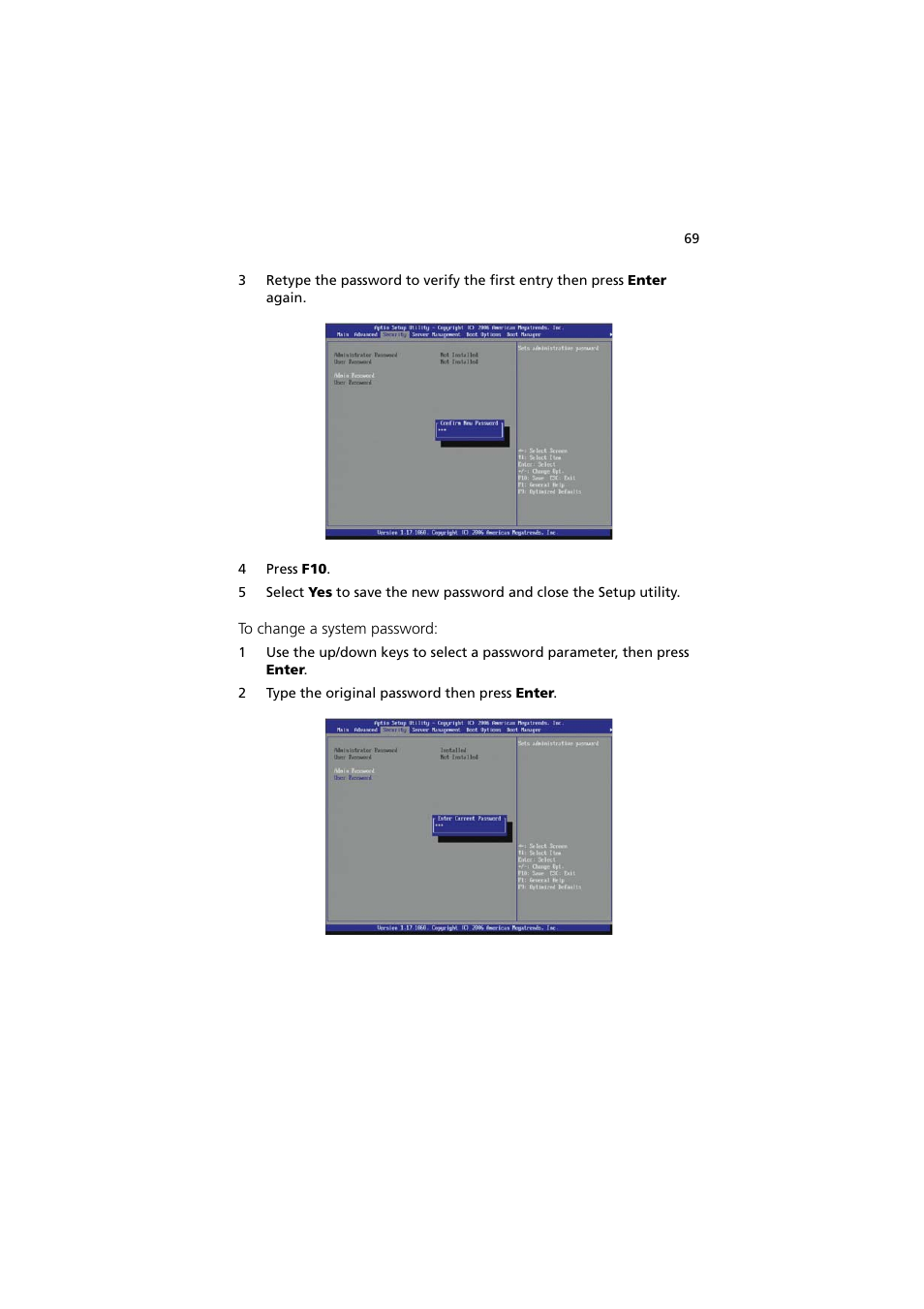 Acer Altos G330 Series User Manual | Page 87 / 134