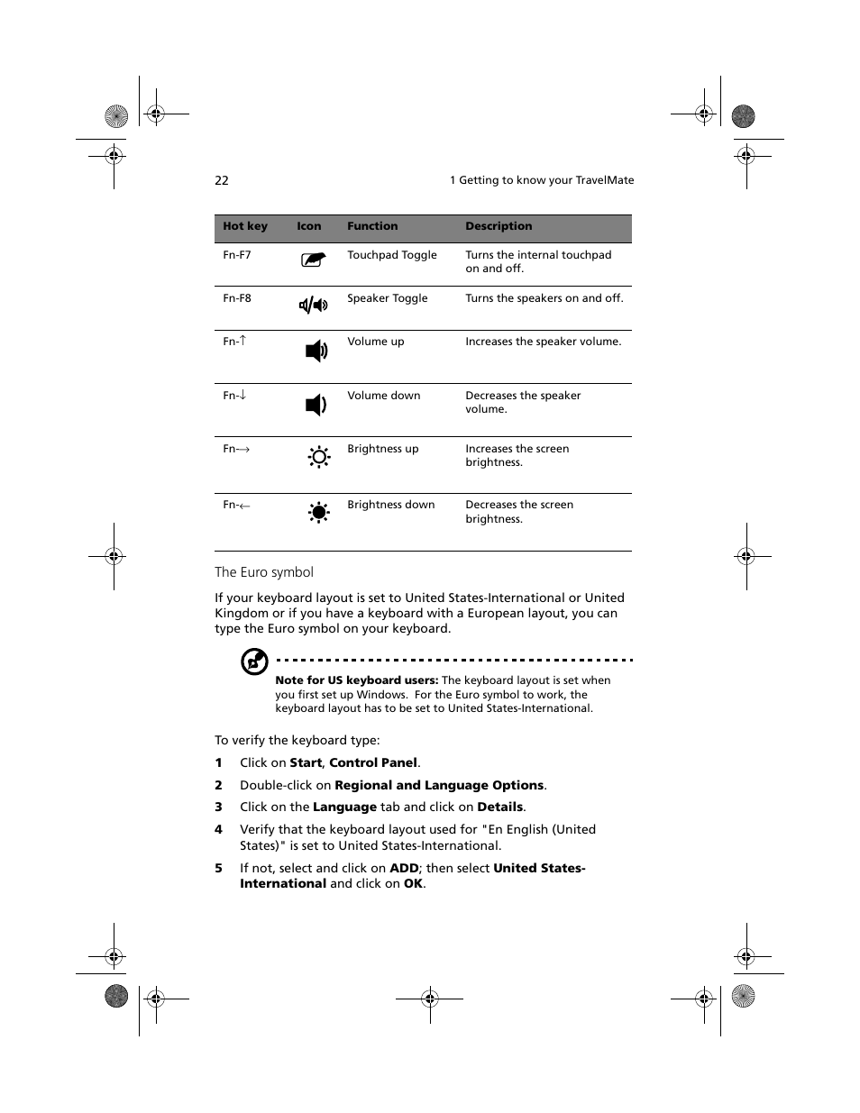 Acer 100 Series User Manual | Page 32 / 94
